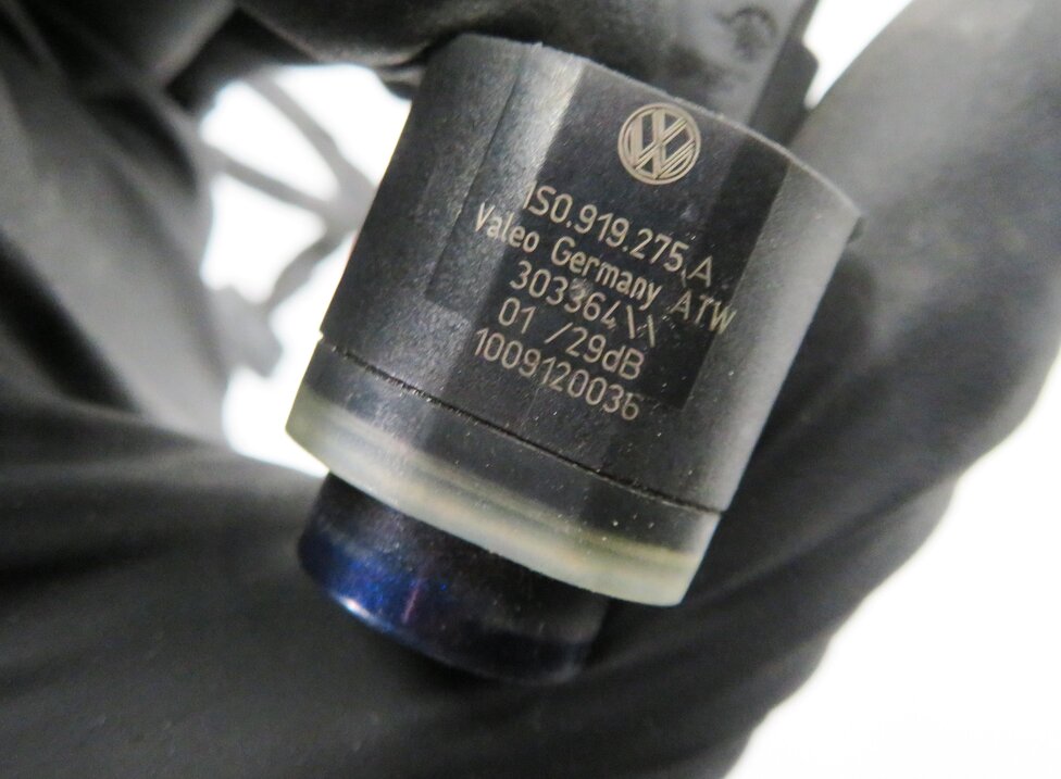 Thumbnail 6: 2013 AUDI S5 (B8 8T) REAR PDC PARK DISTANCE SENSOR SET-4 w/ HARNESS (BLUE LX5P)
