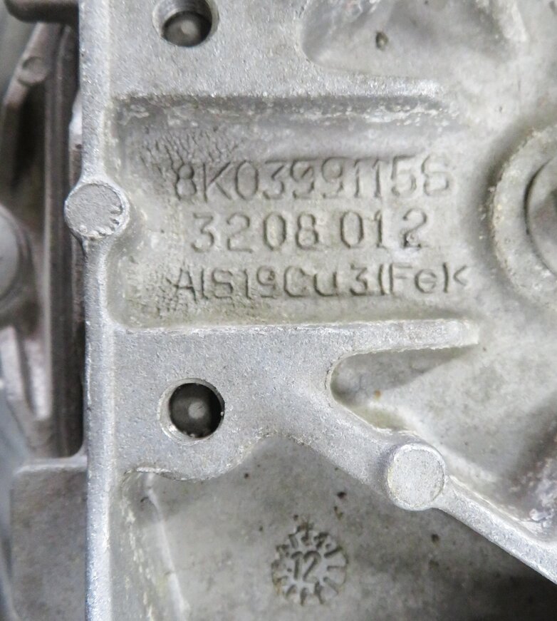 Thumbnail 7: 2013 AUDI S5 (B8 8T) 3.0L SUPERCHARGED ENGINE A/T TRANSMISSION MOUNT BRACKET