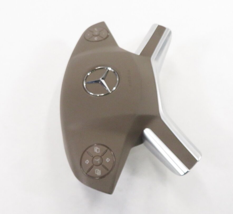 Thumbnail 3: 2009 MERCEDES ML320 (W164) LEFT DRIVER STEERING WHEEL AIRBAG AIR BAG (BROWN)
