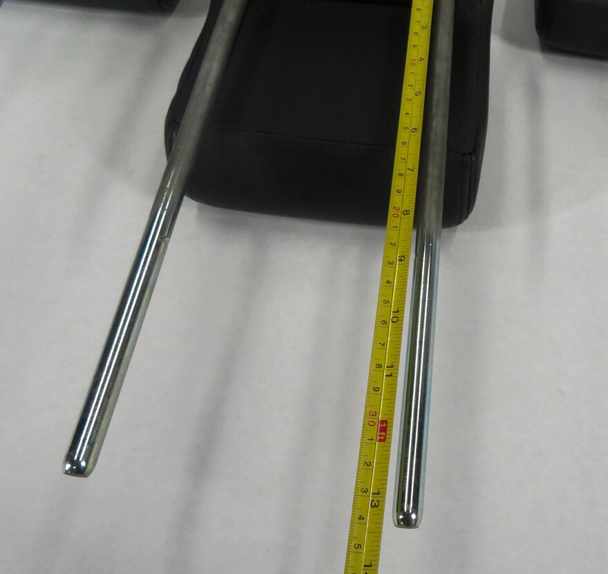 Thumbnail 7: 2006 RANGE ROVER SPORT (L320) REAR - BLACK EBONY LEATHER HEADREST SET-3