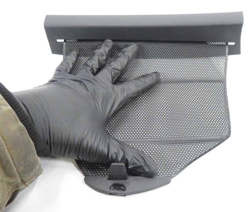 Thumbnail 5: 11-16 BMW 528i 535i 550i (F10) LEFT REAR DOOR VENT WINDOW PRIVACY SHADE (BLACK)