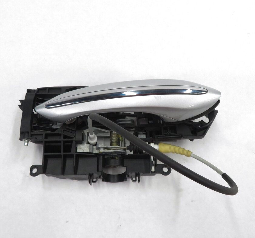 Thumbnail 4: 2011-2016 BMW 528i 535i 550i M5 (F10) LEFT REAR DOOR HANDLE w/ LIGHT (SILVER)