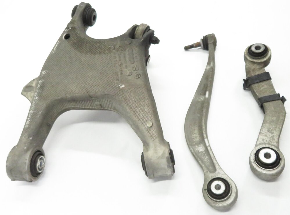 Thumbnail 4: 11-19 BMW 535i 550i 640i 650i 740i 750i (F01 F10) RIGHT REAR CONTROL ARM SET-3