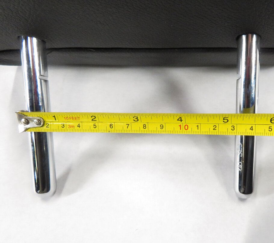 Thumbnail 6: 2010 BMW X5 (E70) REAR 2nd SECOND ROW SEAT (BLACK LEATHER) HEADREST SET-3