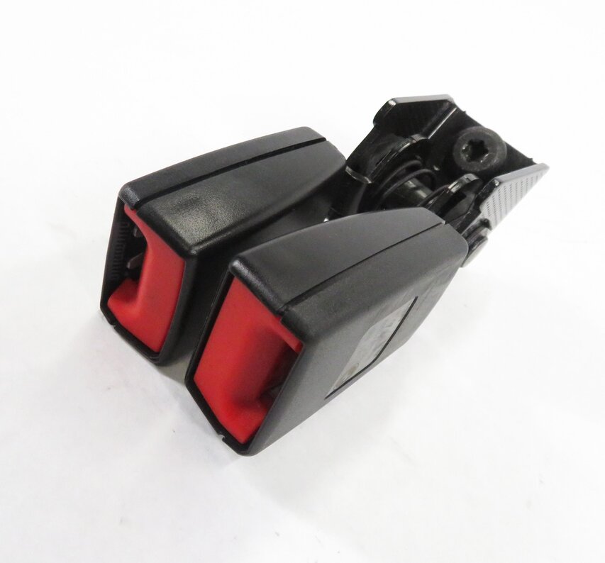 2010 BMW X5 (E70) REAR 3rd THIRD ROW SEAT - SEATBELT BUCKLE RECEIVER SET