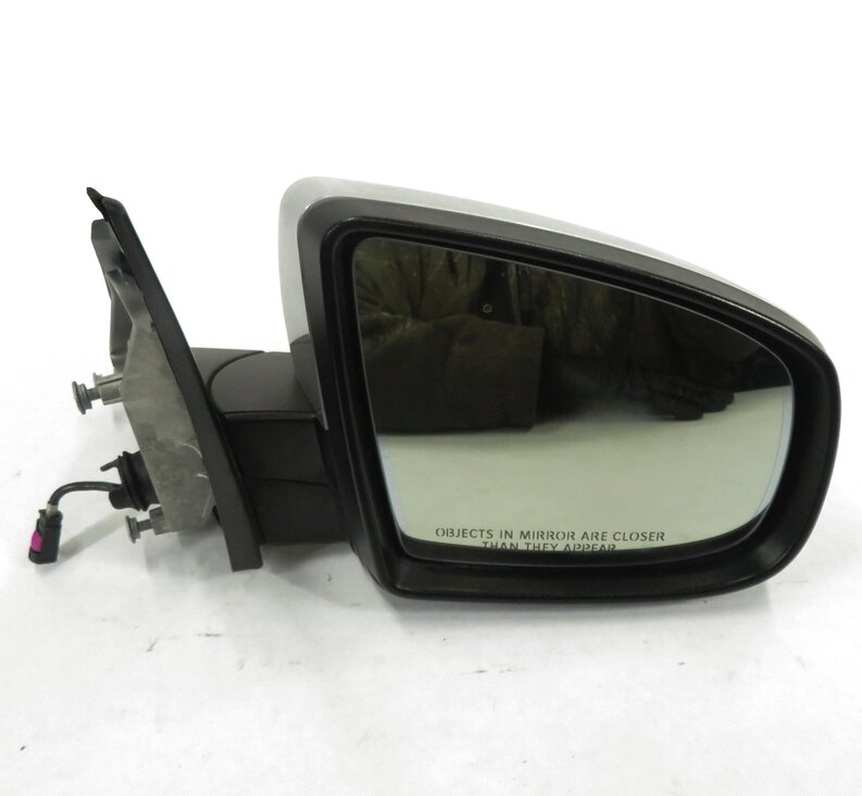 Thumbnail 2: 10-13 BMW X5 (E70) RIGHT P-FOLD MEM AUTODIM CAMERA HEATED DOOR MIRROR (SILVER)