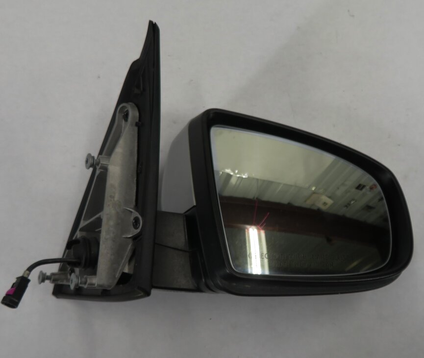 Thumbnail 5: 10-13 BMW X5 (E70) RIGHT P-FOLD MEM AUTODIM CAMERA HEATED DOOR MIRROR (SILVER)
