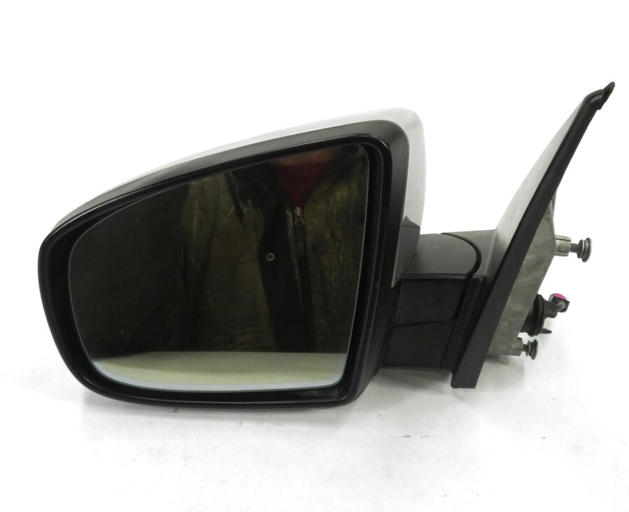 Thumbnail 2: 10-13 BMW X5 (E70) LEFT P-FOLD MEM AUTODIM CAMERA HEATED DOOR MIRROR (SILVER)