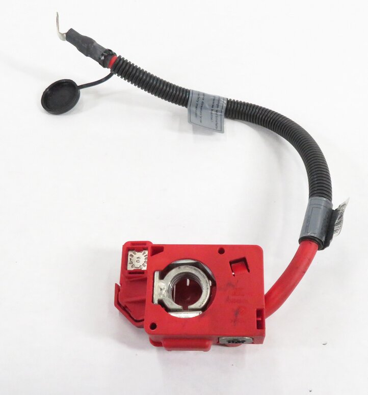 Thumbnail 5: 2009 BMW X5 (E70) POST TERMINAL POSITIVE BATTERY CABLE LEAD (SRS)