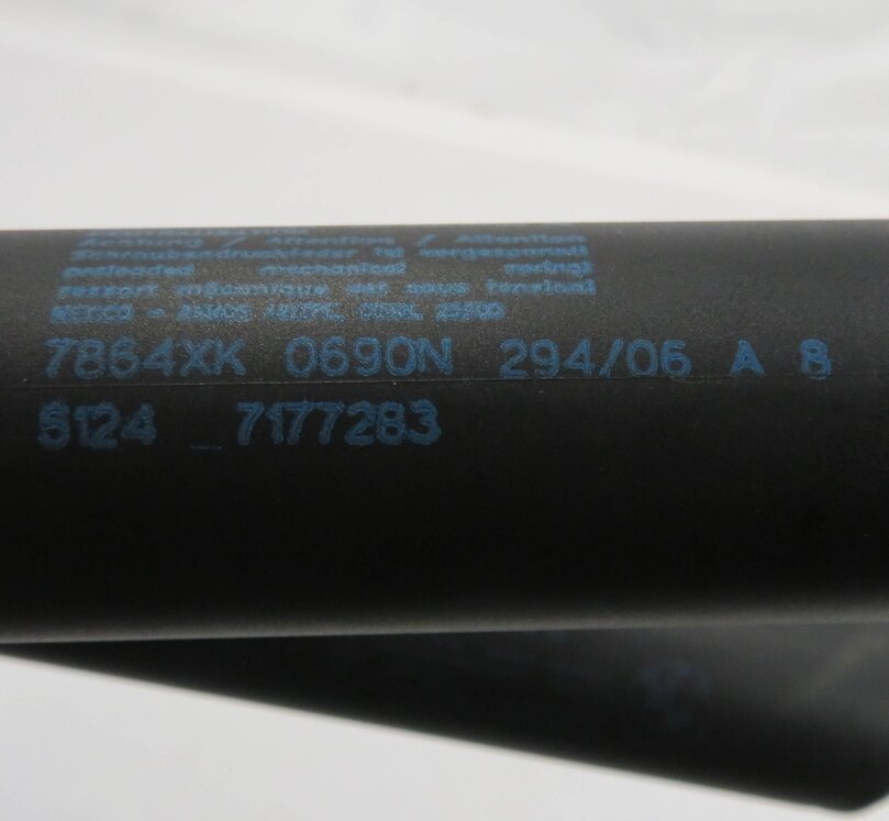 Thumbnail 7: 2007 BMW X5 (E70) REAR LEFT & RIGHT - CARGO HATCH GATE TRUNK SHOCK STRUT SET-2