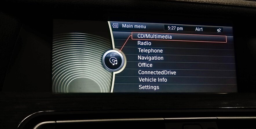 Thumbnail 3: 2009-2012 BMW 740i 750i 760i (F01) GPS NAVIGATION INFO DISPLAY SCREEN (10.25")