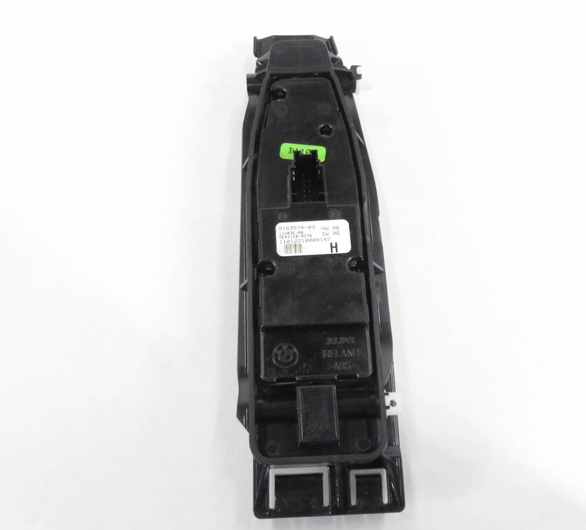 Thumbnail 6: 09-15 BMW 740i 750i 760i B7 (F01) DRIVER WINDOW SWITCH w/ SHADE & P-FOLD (BLACK)