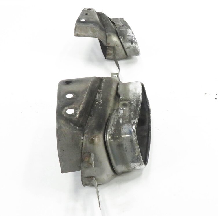 Thumbnail 3: 2011 BMW 750i (F01) MUFFLER PIPE TRIM EXHAUST TIP SET-2