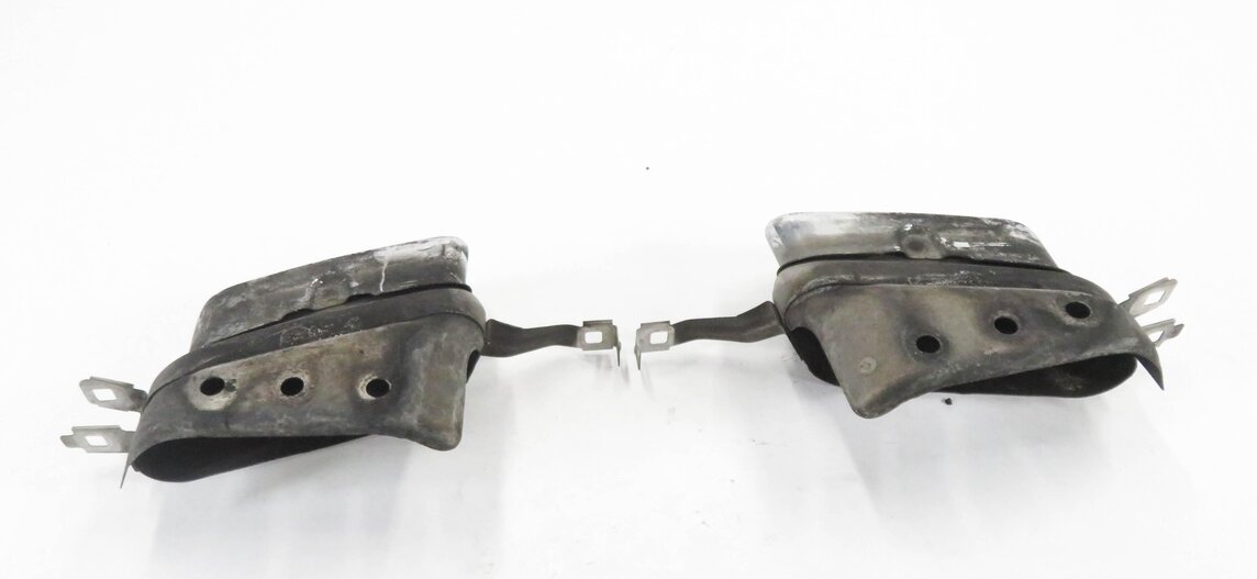 Thumbnail 4: 2011 BMW 750i (F01) MUFFLER PIPE TRIM EXHAUST TIP SET-2