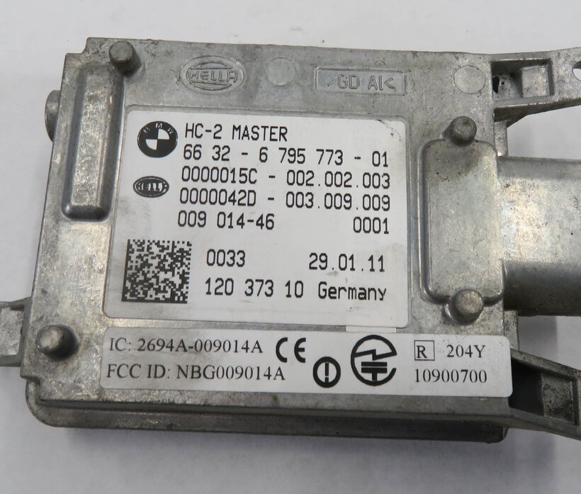 Thumbnail 5: 2011 BMW 750i (F01) RIGHT PASSENGER REAR LANE DEPARTURE WARNING MODULE (MASTER)