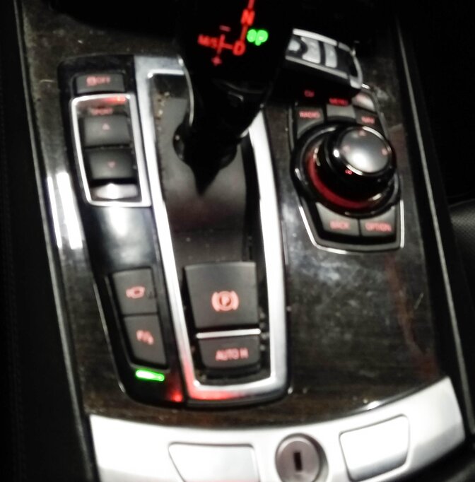 Thumbnail 3: 09-12 BMW 740i 750i 760i (F01) AUTOMATIC TRANSMISSION GEAR SHIFT SHIFTER CERAMIC