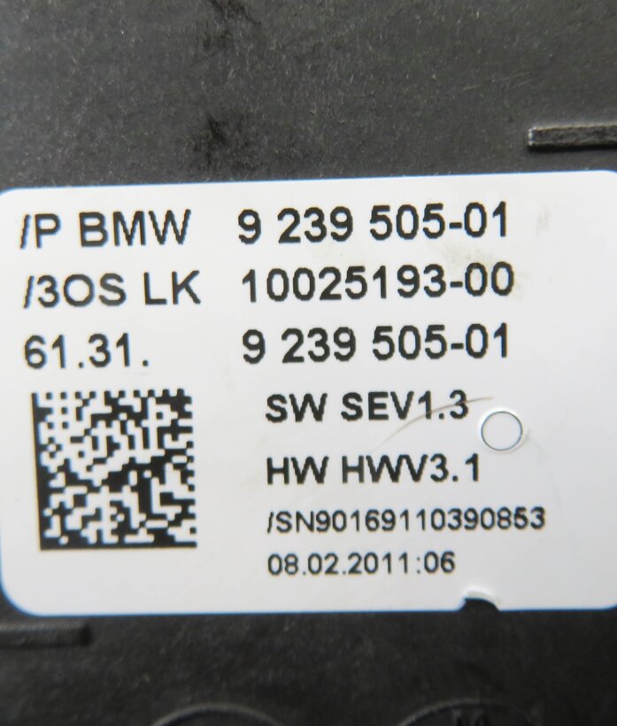 Thumbnail 7: 09-12 BMW 740i 750i 760i (F01) AUTOMATIC TRANSMISSION GEAR SHIFT SHIFTER CERAMIC