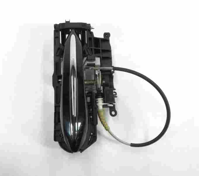 Thumbnail 3: 2011-2016 BMW 528i 535i 550i M5 (F10) RIGHT FRONT DOOR HANDLE w/ LIGHT (BLACK)
