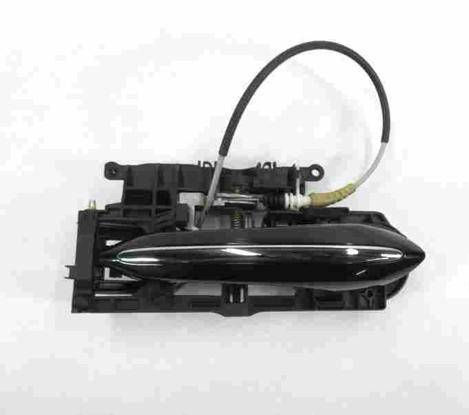 Thumbnail 4: 2011-2016 BMW 528i 535i 550i M5 (F10) RIGHT FRONT DOOR HANDLE w/ LIGHT (BLACK)