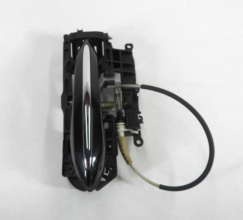 Thumbnail 3: 2011-2016 BMW 528i 535i 550i M5 (F10) RIGHT REAR DOOR HANDLE w/ LIGHT (BLACK)