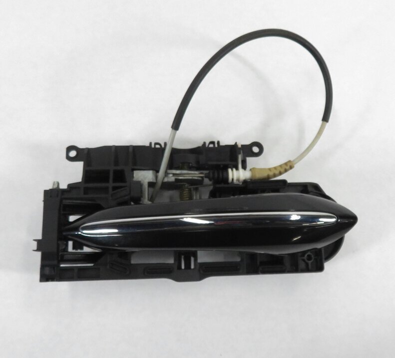 Thumbnail 4: 2011-2016 BMW 528i 535i 550i M5 (F10) RIGHT REAR DOOR HANDLE w/ LIGHT (BLACK)