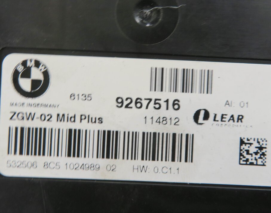 Thumbnail 6: 11-19 BMW 528i 535i 550i 640i 650i 740i 750i 760i M5 M6 - CENTRAL GATEWAY MODULE