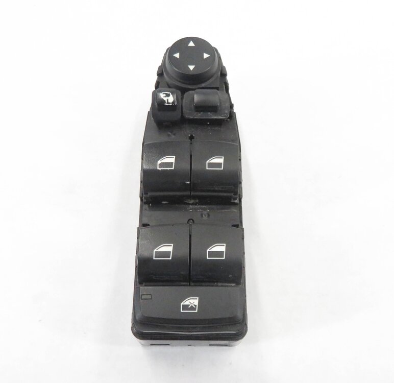 Thumbnail 2: 10-19 BMW 528i 535i 550i 650i M5 M6 X3 (F10 F12 F25) DRIVER P-FOLD WINDOW SWITCH