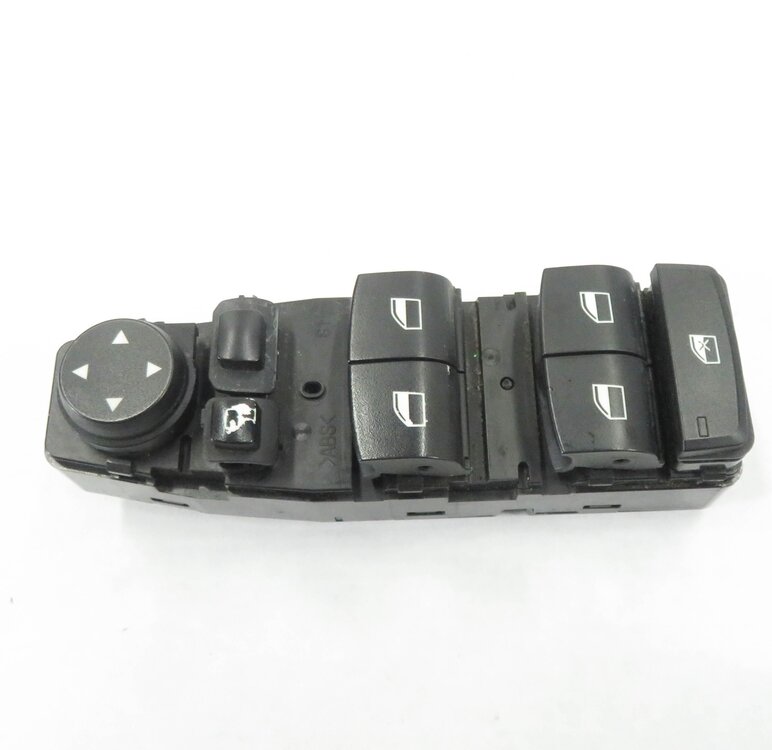 Thumbnail 3: 10-19 BMW 528i 535i 550i 650i M5 M6 X3 (F10 F12 F25) DRIVER P-FOLD WINDOW SWITCH