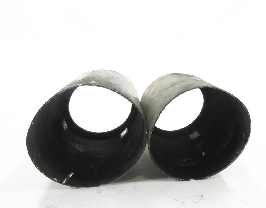 Thumbnail 4: 2012-2016 BMW 528i (F10) 2.0L N20 TURBO ENGINE MUFFLER PIPE EXHAUST TIP SET-2