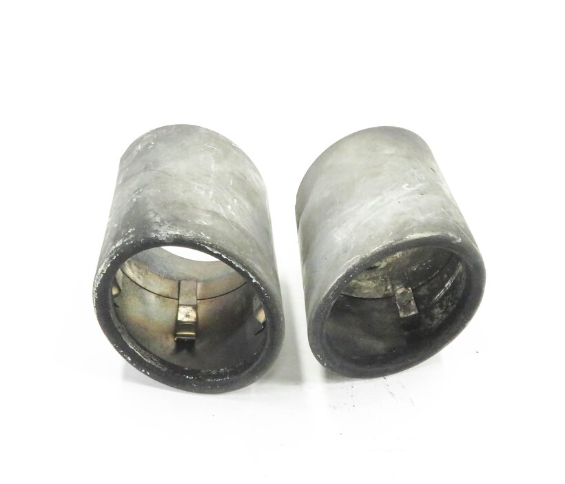 Thumbnail 2: 2011-2016 BMW 535i ACTIVE HYBRID 5 (F10) MUFFLER PIPE TRIM EXHAUST TIP SET-2