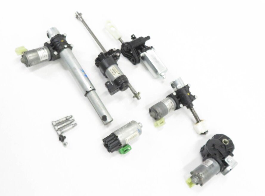 2011 BMW 535i (F10) RIGHT FRONT PASSENGER POWER SEAT MOTOR SET-6