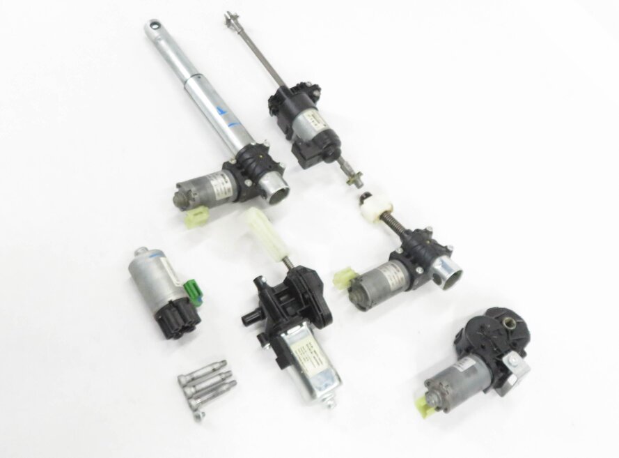 2011 BMW 535i (F10) LEFT FRONT DRIVER POWER SEAT MOTOR SET-6