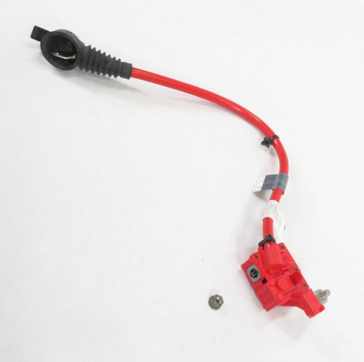 2011 BMW 535i (F10) POST TERMINAL SRS POSITIVE BATTERY CABLE LEAD