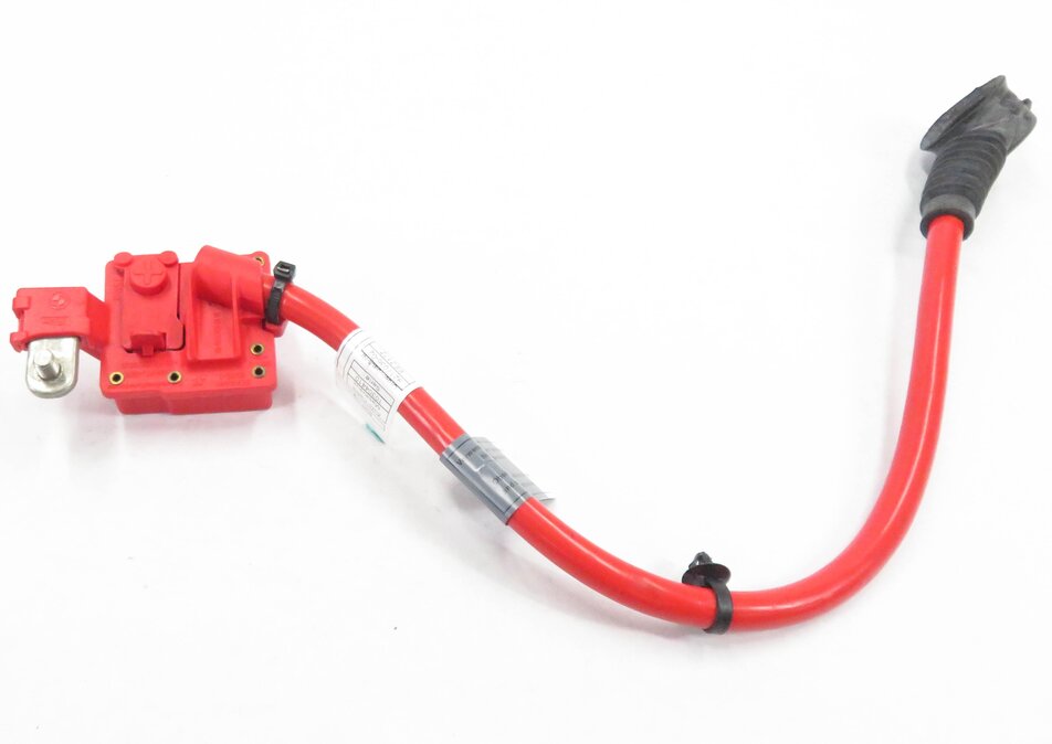 Thumbnail 4: 2011 BMW 535i (F10) POST TERMINAL SRS POSITIVE BATTERY CABLE LEAD