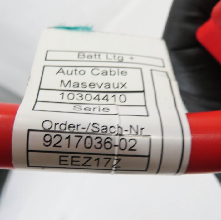 Thumbnail 6: 2011 BMW 535i (F10) POST TERMINAL SRS POSITIVE BATTERY CABLE LEAD