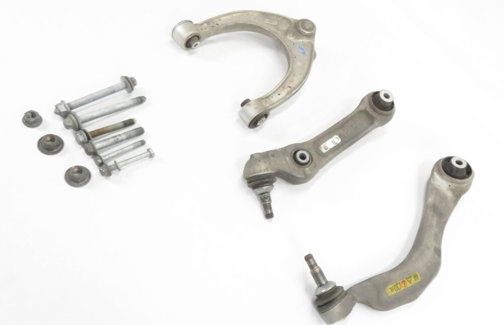 11-19 BMW 528i 535i 550i 640i 650i (F06 F10) RWD LEFT FRONT CONTROL ARM SET (3)