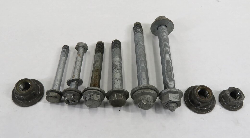 Thumbnail 12: 11-19 BMW 528i 535i 550i 640i 650i (F06 F10) RWD LEFT FRONT CONTROL ARM SET (3)