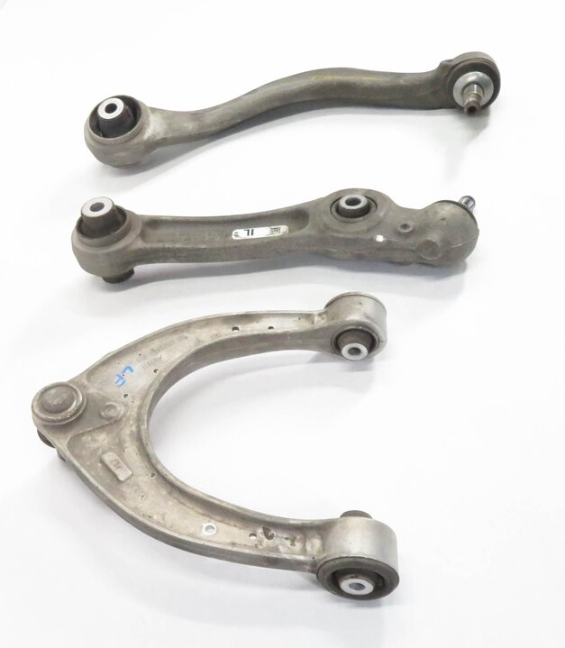 Thumbnail 4: 11-19 BMW 528i 535i 550i 640i 650i (F06 F10) RWD LEFT FRONT CONTROL ARM SET (3)