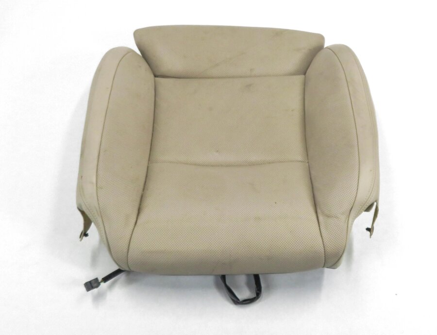 Thumbnail 4: 2011 BMW ACTIVE HYBRID 7 (F04) RIGHT LOWER BOTTOM HEATED SEAT CUSHION (OYSTER)