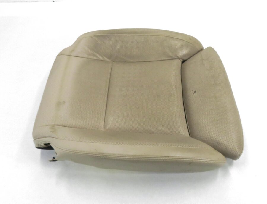 Thumbnail 3: 2011 BMW ACTIVE HYBRID 7 (F04) DRIVER LOWER BOTTOM HEATED SEAT CUSHION (OYSTER)