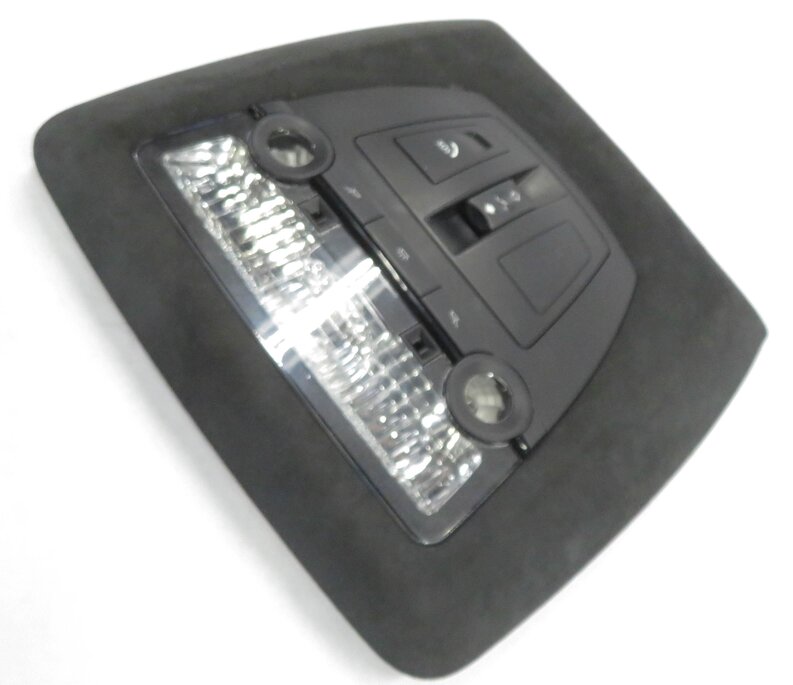 2011 BMW ACTIVE HYBRID 7 (F04) FRONT MAP COURTESY DOME LIGHT (BLACK SUEDE)