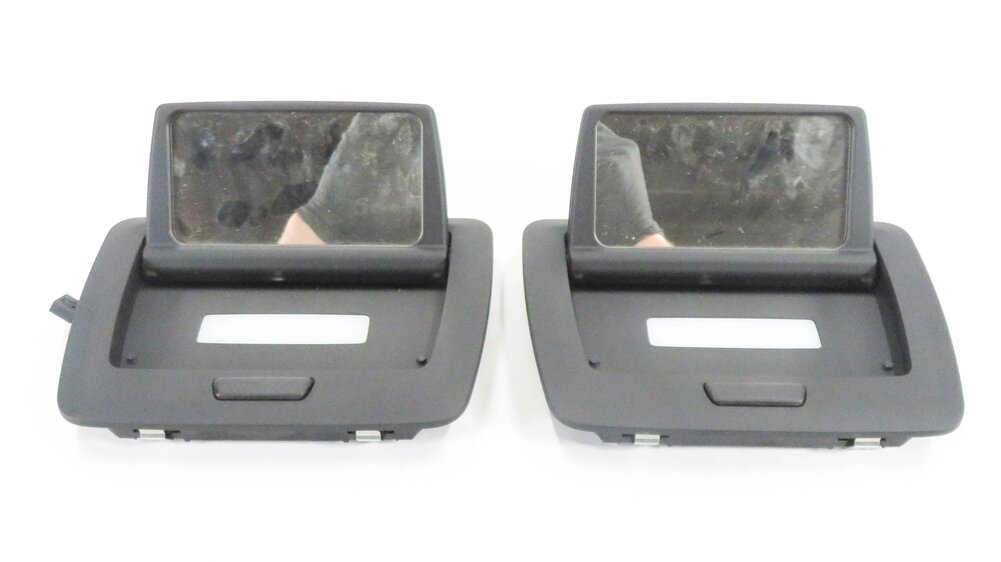 Thumbnail 2: 2011 BMW ACTIVE HYBRID 7 (F04) REAR LEFT & RIGHT VANITY MIRROR SET-2 (BLACK)