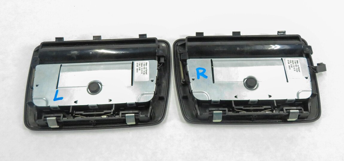Thumbnail 6: 2011 BMW ACTIVE HYBRID 7 (F04) REAR LEFT & RIGHT VANITY MIRROR SET-2 (BLACK)