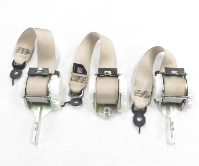 Thumbnail 4: 2011 BMW ACTIVE HYBRID 7 (F04) REAR - SEATBELT RETRACTOR SET-3 (OYSTER)