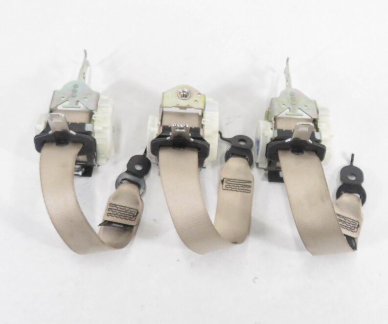 Thumbnail 5: 2011 BMW ACTIVE HYBRID 7 (F04) REAR - SEATBELT RETRACTOR SET-3 (OYSTER)
