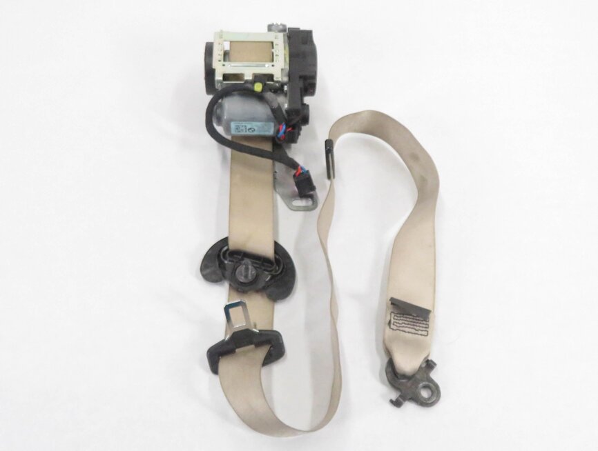 Thumbnail 2: 09-12 BMW 740i 750i 760i B7 (F01) RIGHT PASSENGER SEATBELT RETRACTOR (OYSTER)