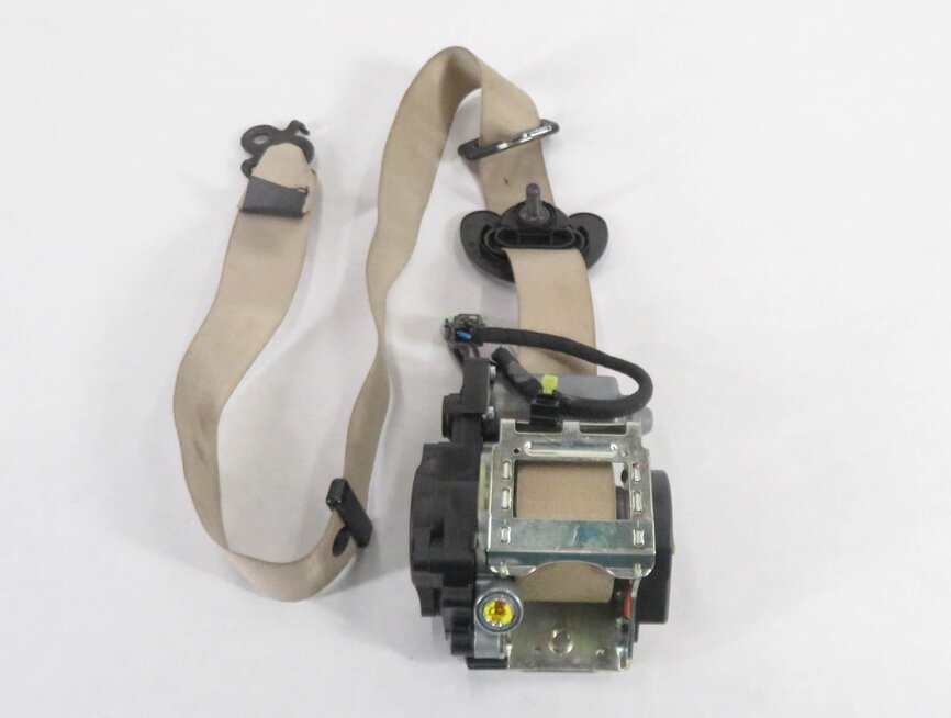 Thumbnail 4: 09-12 BMW 740i 750i 760i B7 (F01) RIGHT PASSENGER SEATBELT RETRACTOR (OYSTER)
