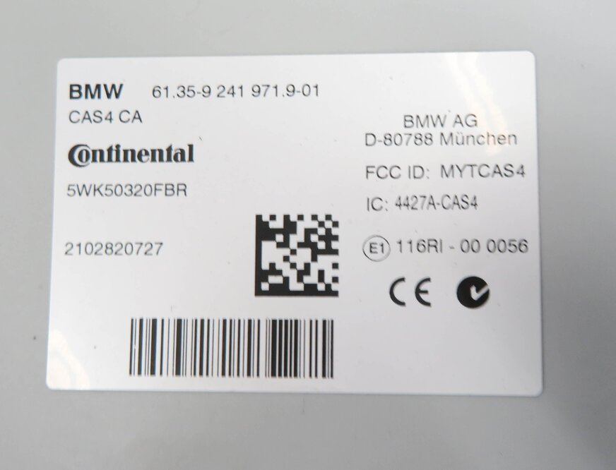 Thumbnail 5: 11-12 BMW ACTIVE HYBRID 7 - 4.4L ECM DME MSD85.4 IGNITION IMMOBILIZER MODULE SET