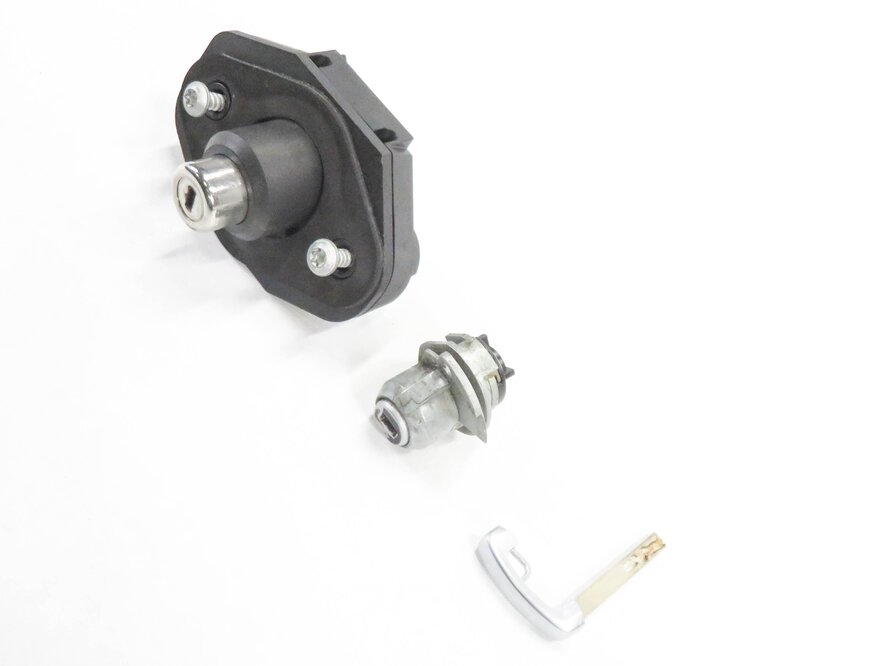2011 BMW ACTIVE HYBRID 7 (F04) DRIVER DOOR HANDLE / TRUNK LOCK CYLINDER KEY SET