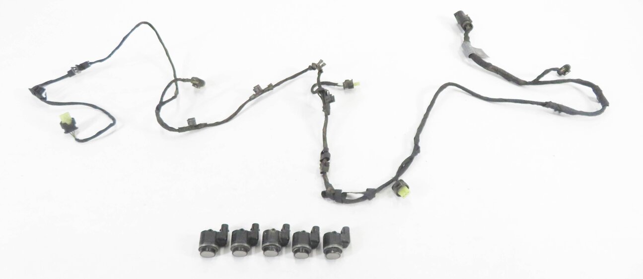 Thumbnail 2: 2011 BMW ACTIVE HYBRID 7 (F04) FRONT PDC PARK DISTANCE SENSOR SET-4 (SILVER)